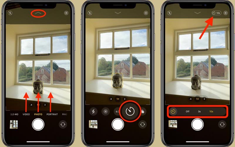 Cách chụp ảnh tự động trên iPhone