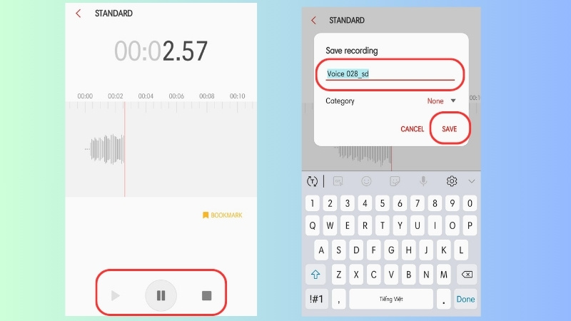 Đặt tên cho file và nhấn Lưu