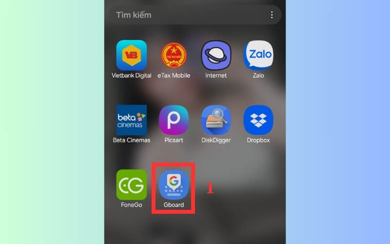 tai ung dung Gboard 