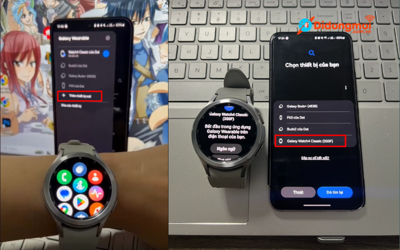 Hướng dẫn sử dụng Galaxy Watch 4 Classic và Galaxy Watch 4 chi tiết