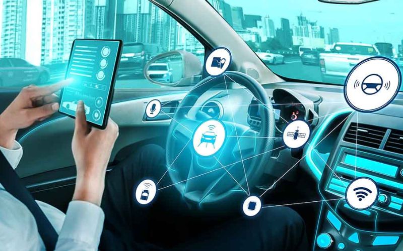 Trong ngành sản xuất xe và công nghiệp ô tô, IoT đã đem lại những ứng dụng đột phá