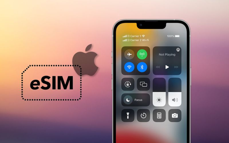 iPhone 13 là dòng sản phẩm đầu tiên của Apple hỗ trợ công nghệ ESIM kép