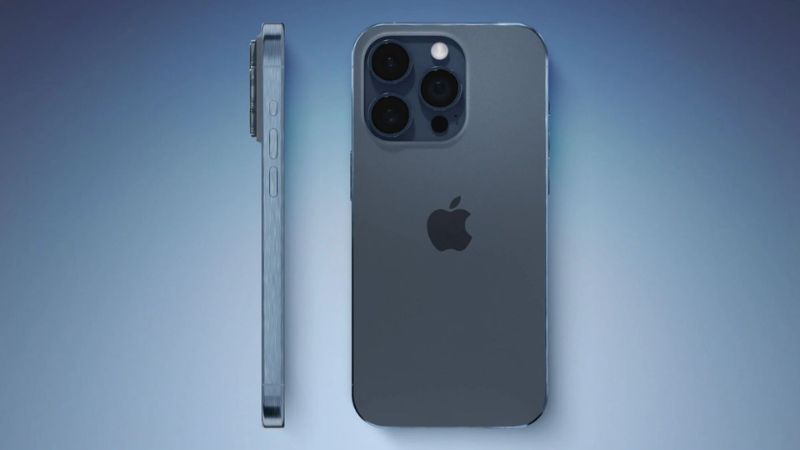 iPhone 15 Pro Max màu Titan Xanh