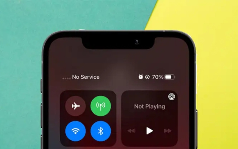 iPhone mất sóng đột ngột và hiển thị No Service