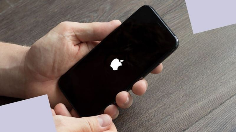 Màn hình iPhone bị đen, chỉ hiển thị logo táo của Apple