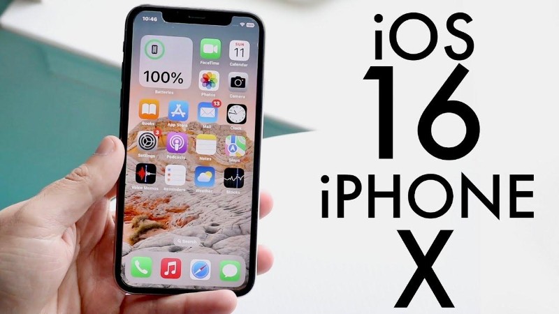 iPhone X  có thể hoạt động ổn định trên iOS 14 nhưng khi lên iOS 16 thì pin yếu đi