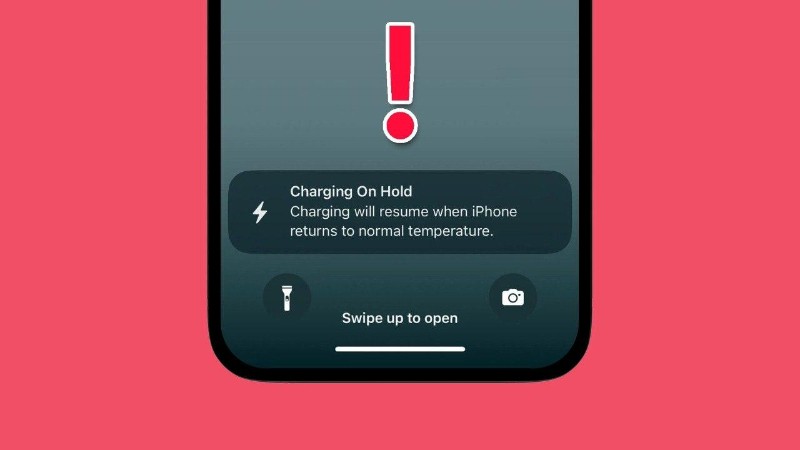 Nhiệt độ quá cao có thể khiến iPhone tự động giảm tốc độ sạc để bảo vệ pin và các linh kiện