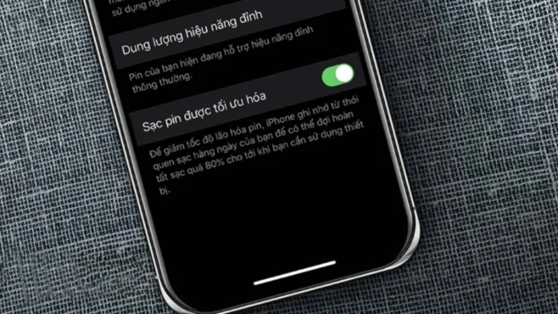 Tắt tùy chọn Sạc pin được tối ưu hóa nếu bạn cần sạc đầy pin nhanh