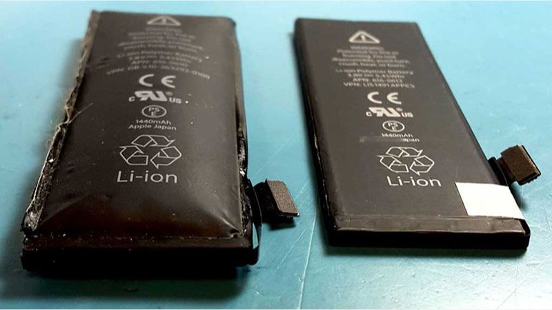 Pin iPhone bị phồng