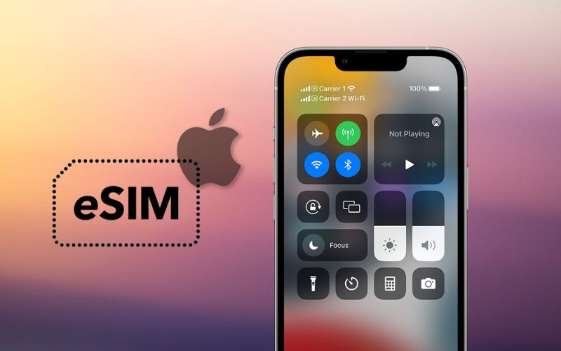 iPhone xách tay hoàn toàn dùng được eSIM