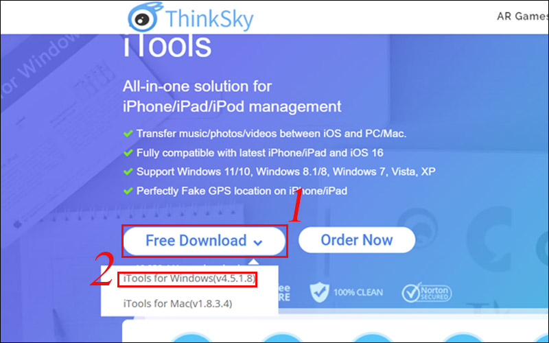 Hãy chọn link tải phù hợp với hệ điều hành của máy tính của bạn tại mục Free Download