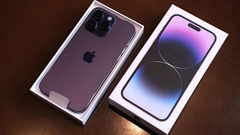 iPhone 14 Pro Max có kích thước 160.7x77.6x7.85mm