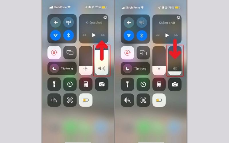 Loa iPhone của bạn bị nhỏ có thể là do trong quá trình sử dụng bạn vô tình bấm giảm âm lượng