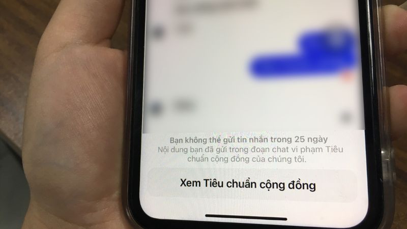 Kiểm tra tin nhắn có vi phạm tiêu chuẩn Facebook không