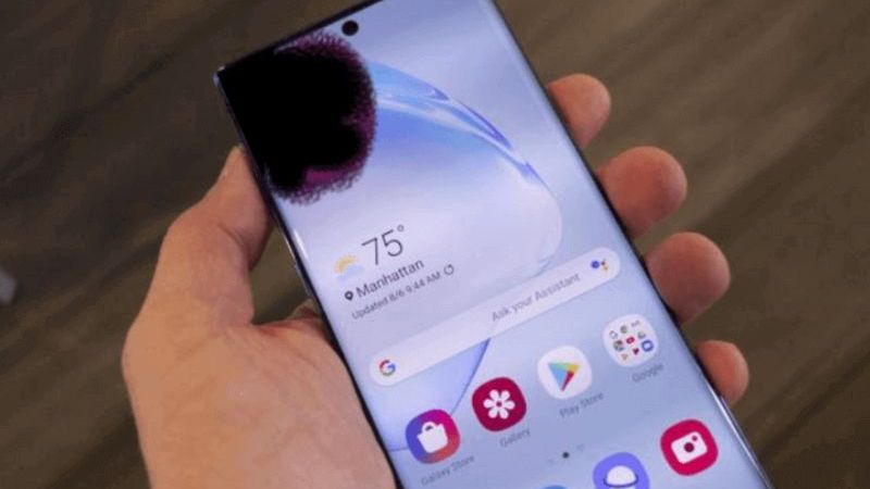Đốm màn hình trên S23 Ultra 