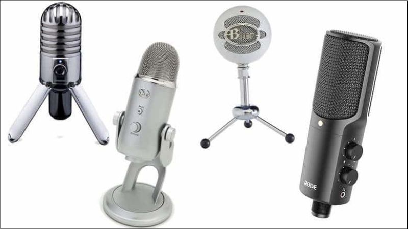 Microphone thường được ứng dụng rộng rãi trong nhiều thiết bị