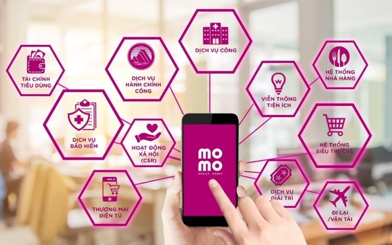Momo đã nhanh chóng trở thành một trong những ứng dụng ví điện tử phổ biến nhất trên thị trường