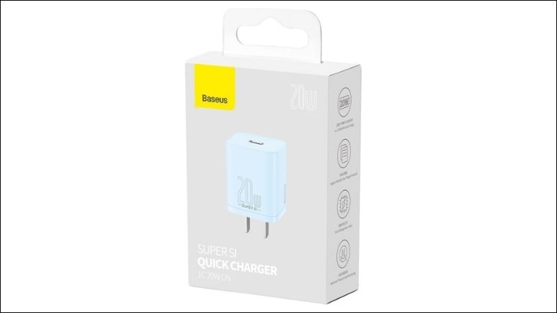 Sạc nhanh Baseus Super Si Quick Charger 1C 20W CN 