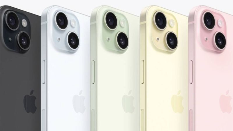 iPhone 15 mới ra mắt với 5 tùy chọn màu sắc trang nhã và hiện đại