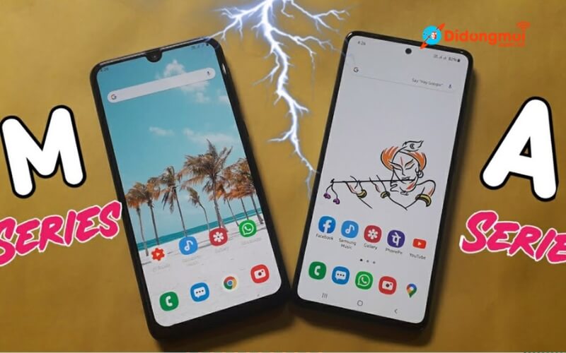 Nên mua Samsung dòng A hay M? So sánh Samsung dòng A và M