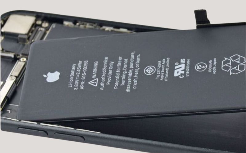 Pin chất lượng từ nhà sản xuất Apple