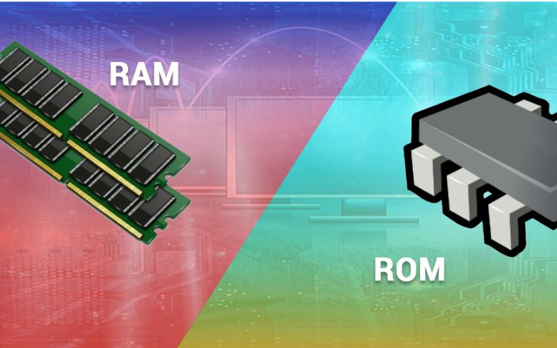 su khac biet giua ram va rom