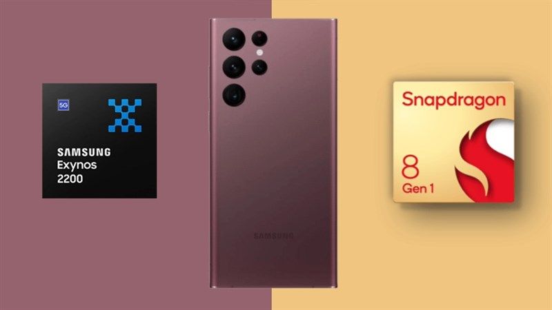 So sánh khác biệt giữa S22 Ultra bản Mỹ và bản Việt Nam về chipset