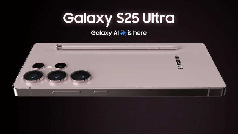 Galaxy S25 Ultra thay đổi với các cạnh phẳng hoàn toàn, phần góc máy được bo nhẹ 