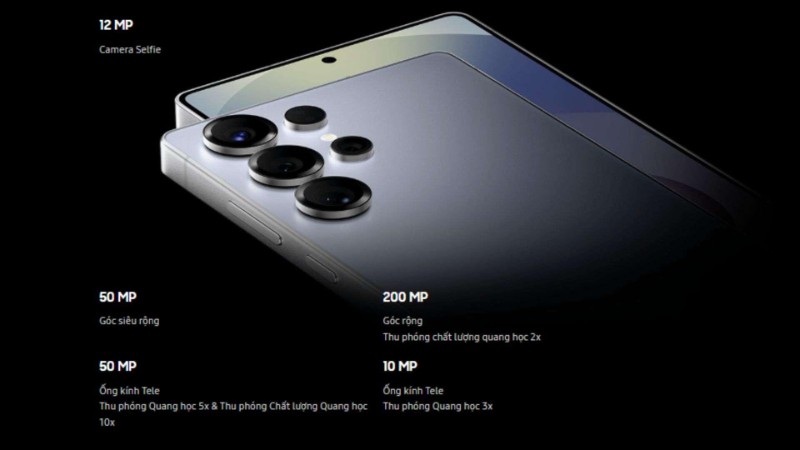 Hệ thống camera của S25 Ultra