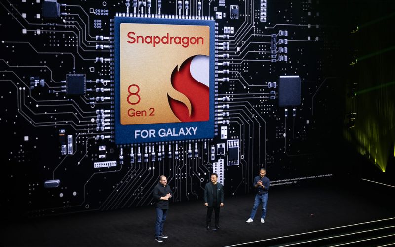 Chip Snapdragon 8 Gen 2 được sử dụng cho dòng sản phẩm Samsung Galaxy S23 Ultra