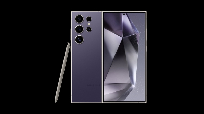 Samsung S24 Ultra màu Tím Titan