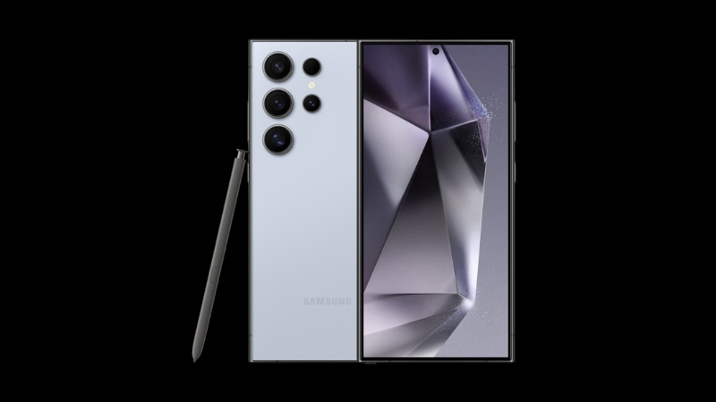 Samsung S24 Ultra màu Xanh Dương Titan