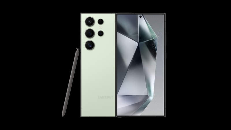 Samsung S24 Ultra màu Xanh Lục Titan 
