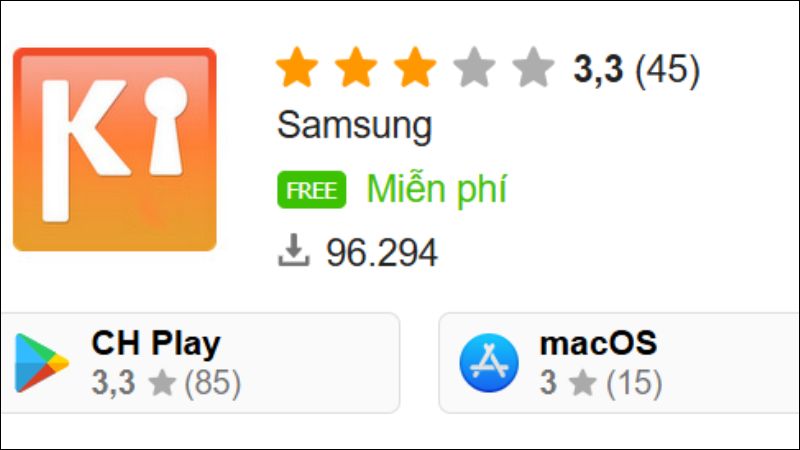 Samsung Kies là một ứng dụng phần mềm do Samsung phát triển