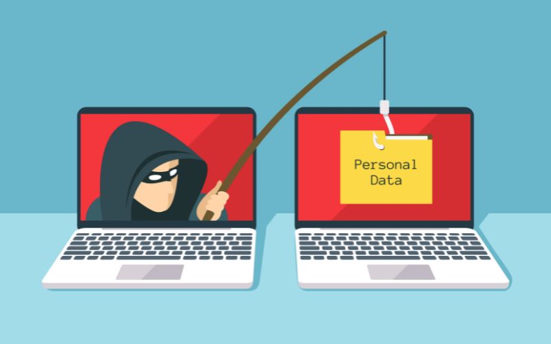 Phishing scams là việc scammers tạo ra các trang web giả mạo hoặc gửi email giả mạo