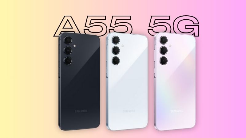 Giá bán Galaxy A55 5G khoảng từ 9.90 triệu đống đến 11.90 triệu đồng