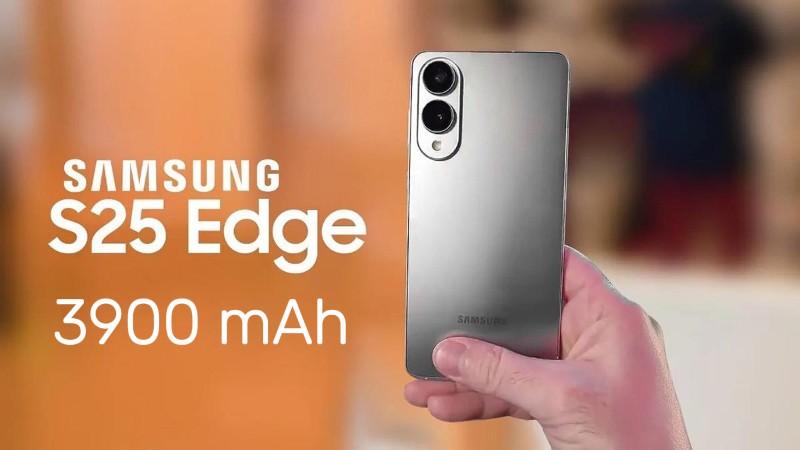 Mặc dù dung lượng pin nhỏ hơn, Galaxy S25 Edge vẫn đáp ứng tốt nhu cầu sử dụng thông thường trong một ngày