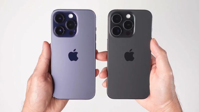 Thiết kế và cảm giác cầm nắm của iPhone 15 Pro và iPhone 14 Pro