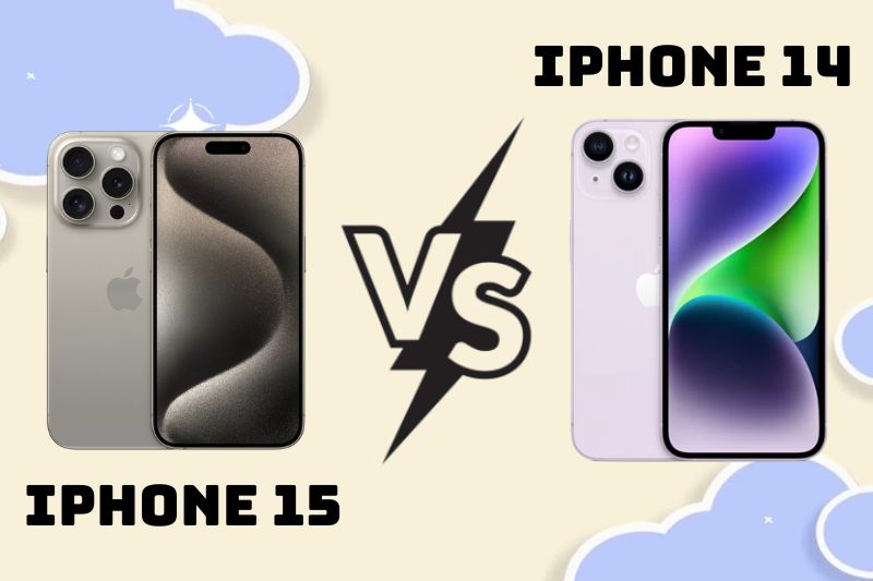 so sánh iphone 14 và 15