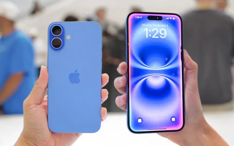 Cả iPhone 16 và iPhone 16 Plus đều được trang bị màn hình Super Retina XDR OLED, công nghệ màn hình hàng đầu hiện nay