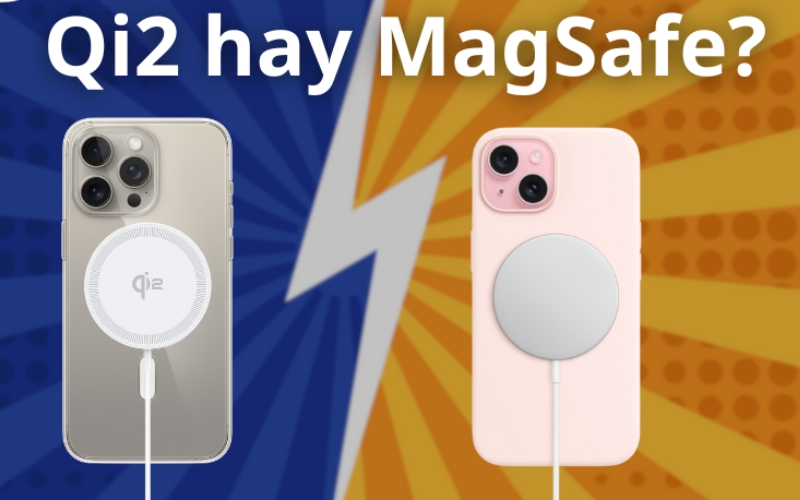 Qi2 trên Galaxy S25 series được xem là đối trọng của MagSafe từ Apple