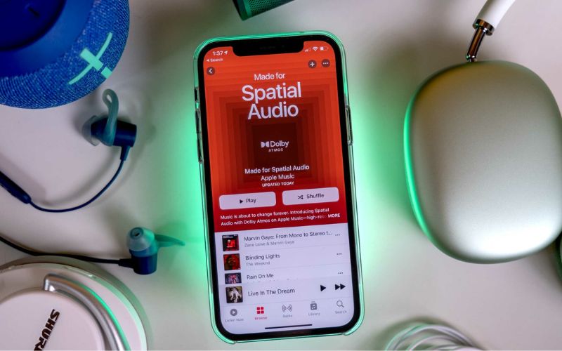 spatial audio tren apple music lossless khac biet boi viec no dua tren cong nghe dolby atmos music