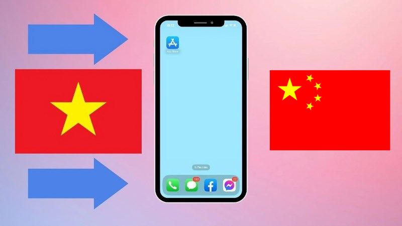 Phải chuyển vùng App Store sang Trung Quốc mới tải được Xingtu