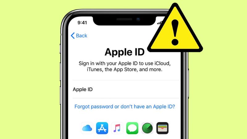  Vấn đề liên quan đến Apple ID