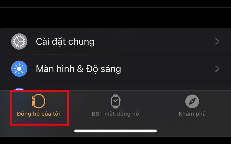 Vào Đồng hồ của tôi