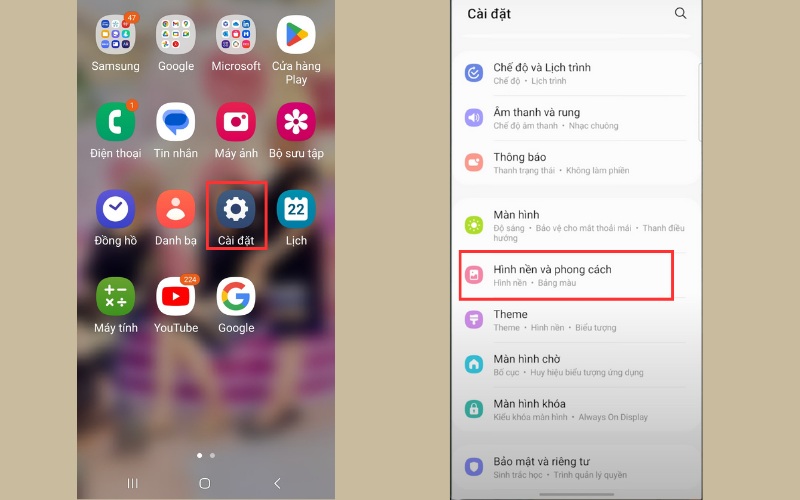 Mời bạn tải Hình nền đồ hoạ rất đẹp của One UI 5 từ Samsung