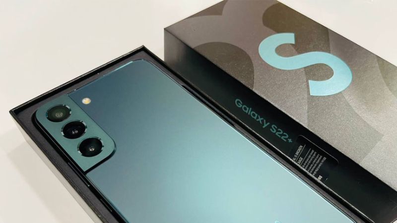 Samsung Galaxy S22 Plus được trang bị viên pin dung lượng 4500mAh