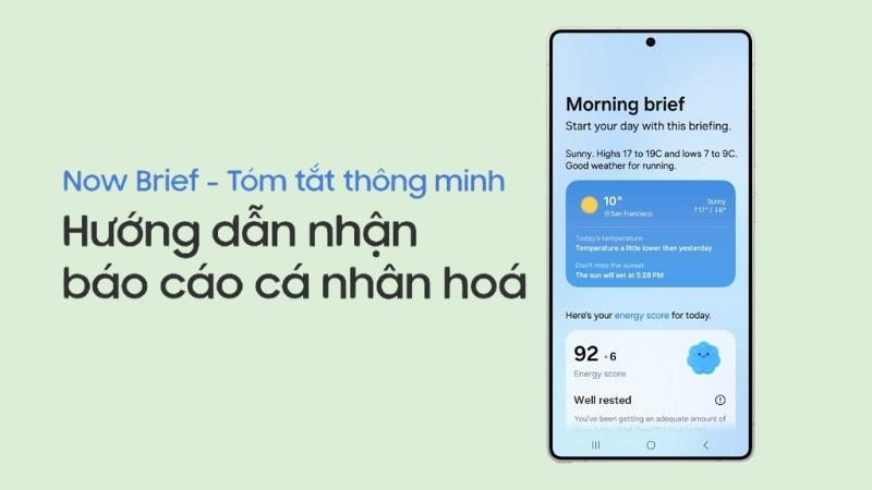 Now Brief giống như một bảng tin thông minh