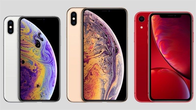 So sánh dung lượng pin của các phiên bản iPhone XR, XS và XS Max