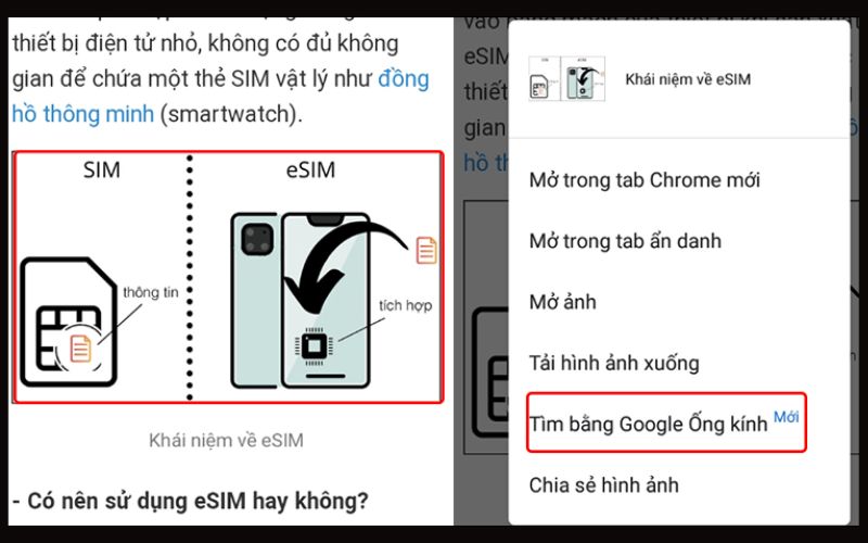 Cách tìm kiểm hình ảnh ngay trên web 